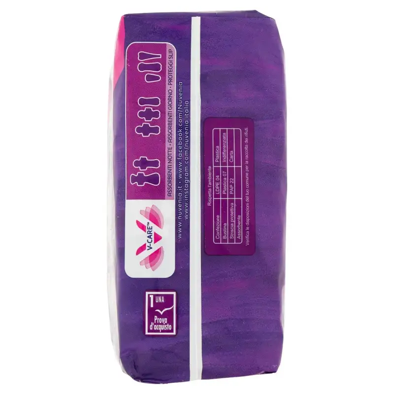 Nuvenia Extra Large Ultra Night Igiene cu Aripi 9buc Bax 12 buc.